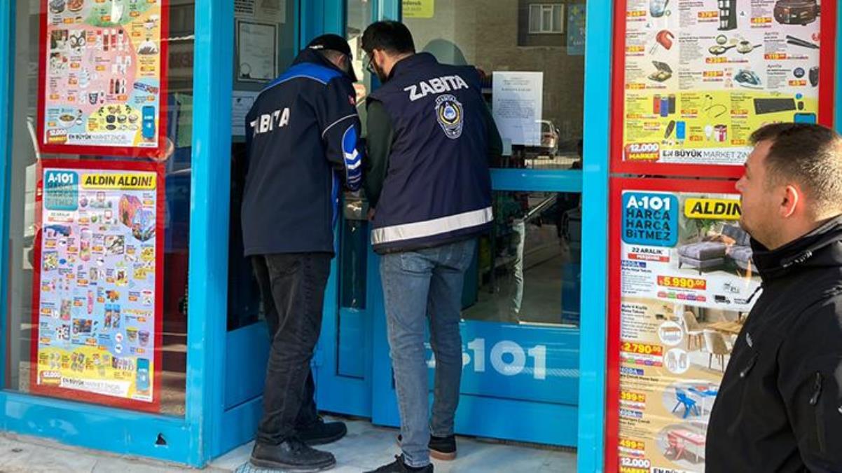 Afyonkarahisar'da bir zincir market şubesi mühürlendi