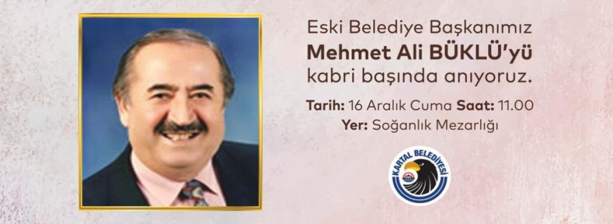 Mehmet Ali Büklü Kabri Başında Anılacak
