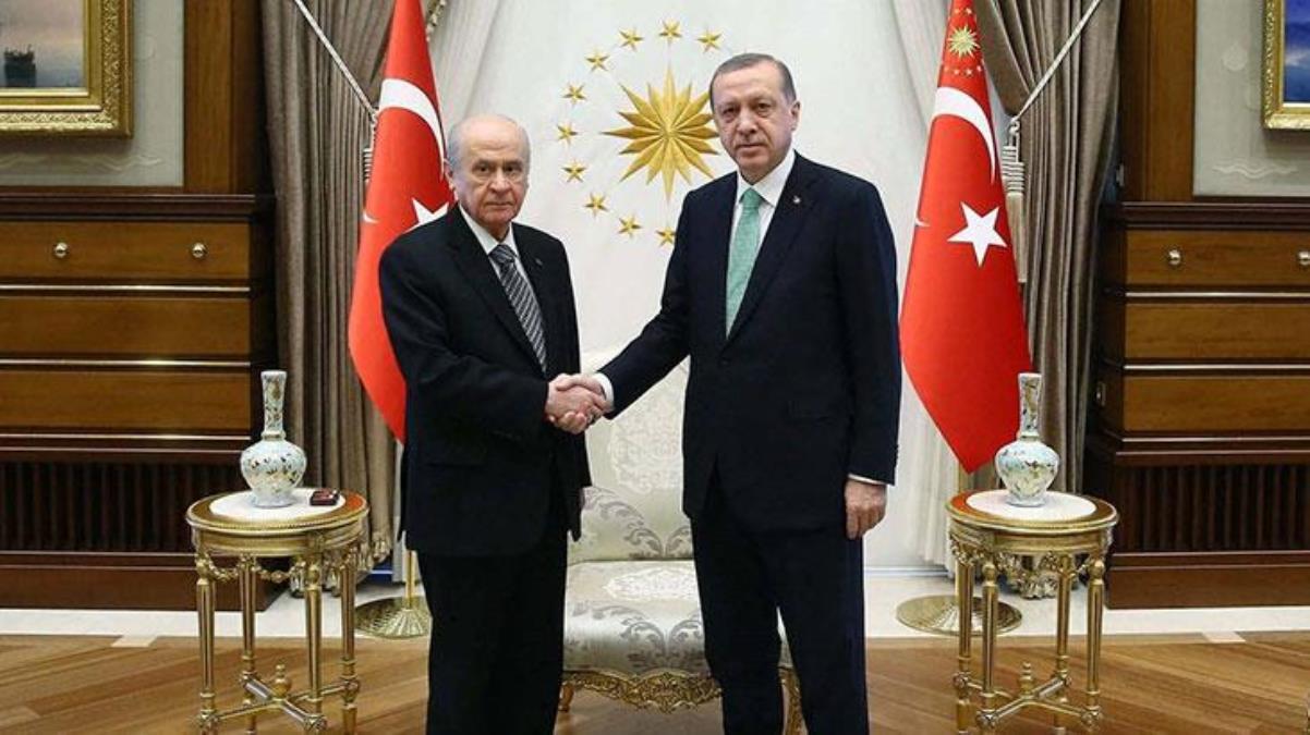 Bahçeli'den Cumhurbaşkanı Erdoğan'a iade-i ziyaret