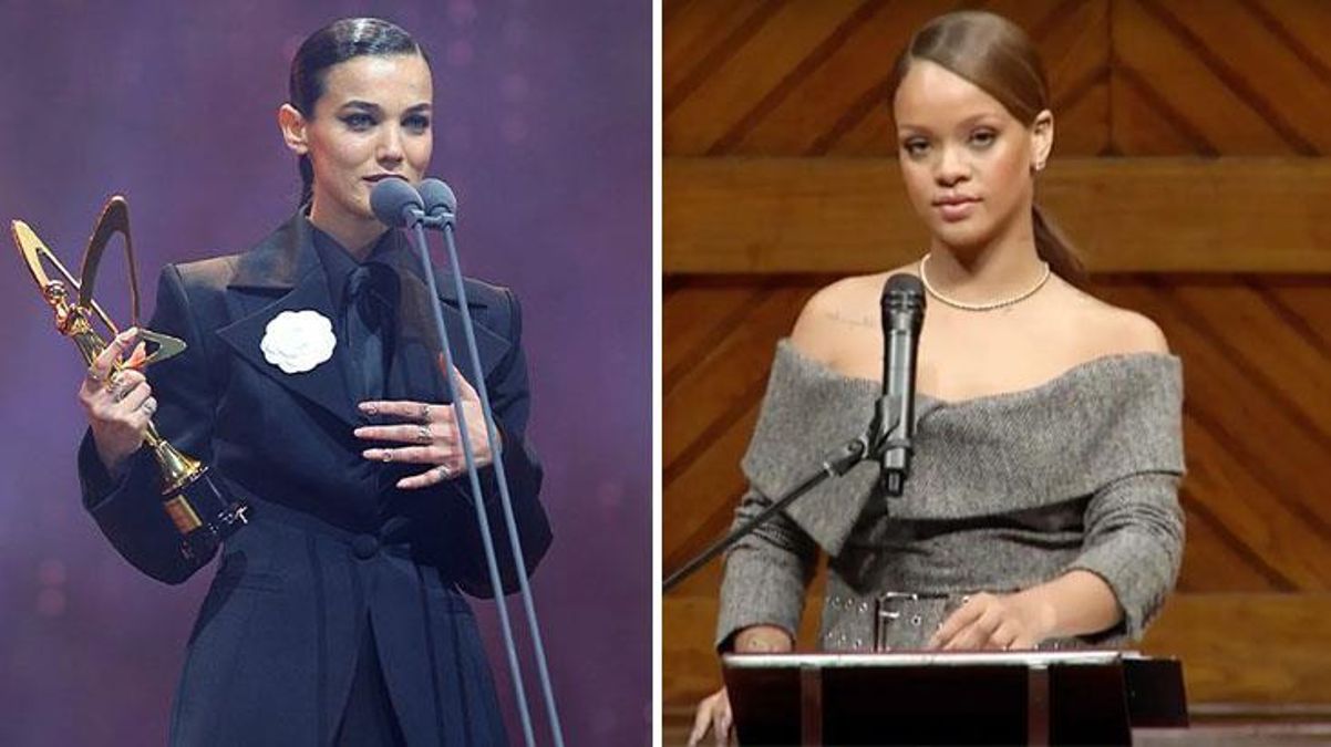 Pınar Deniz Rihanna'dan alıntı mı yaptı?