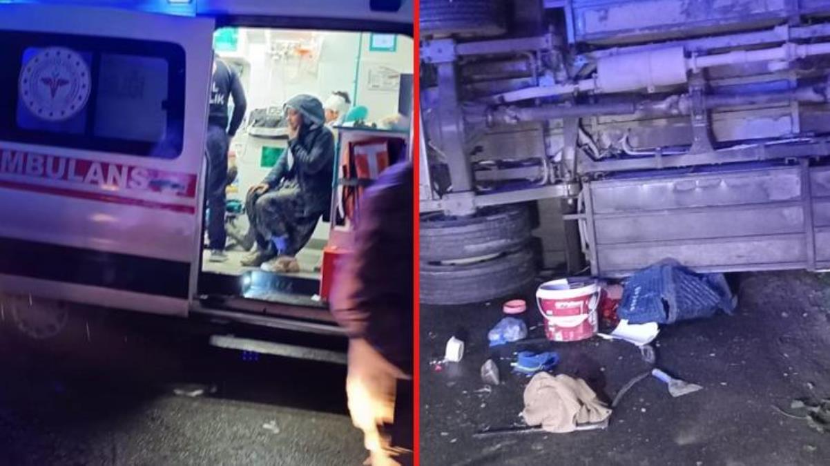 Tarım işçilerini taşıyan midibüs devrildi, 14 yaralı