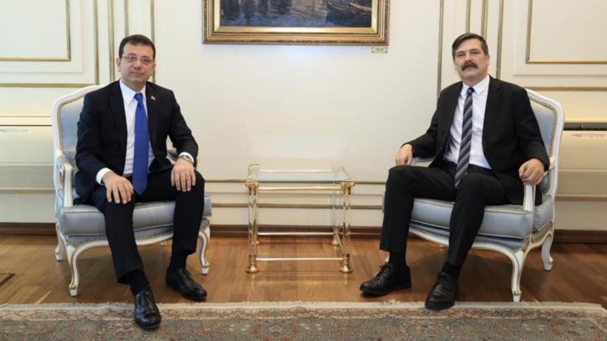 Erkan Baş'tan Ekrem İmamoğlu'na destek ziyareti