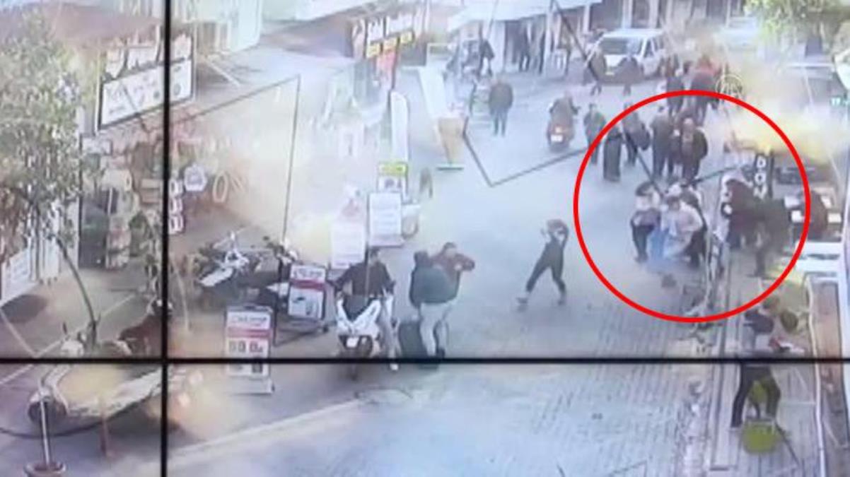 Ünlü dönercideki patlama anı kamerada!