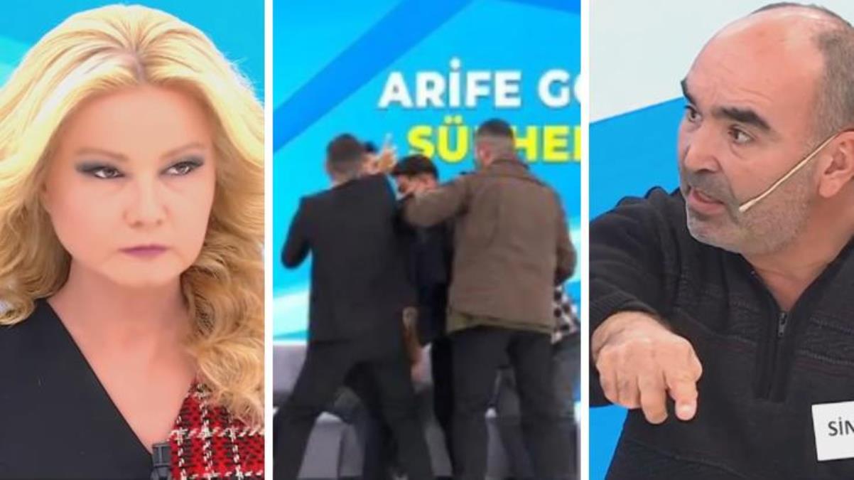Müge Anlı'da Sinan Sardoğan'a saldırı!