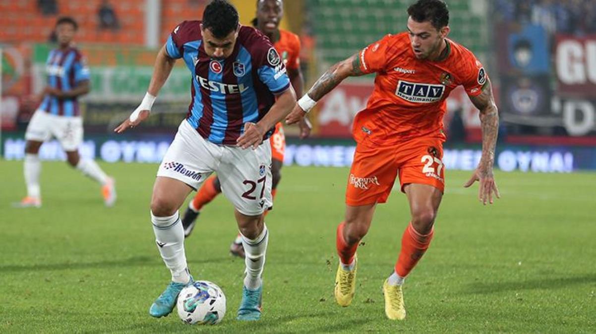 Alanyaspor Trabzonspor'u gole boğdu