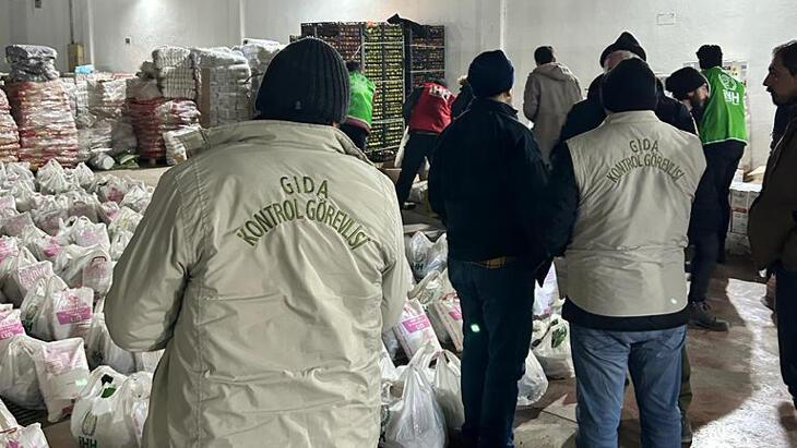 Bakanlıktan deprem bölgesinde gıda denetimi
