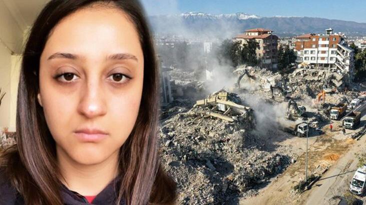 Ecem Erkek Hatay'da şoku yaşadı