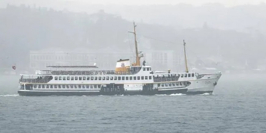 İstanbul'da bazı vapur seferleri yapılamıyor