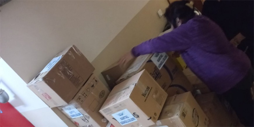 Kartal Gönüllüleri'nden deprem bölgesine yardım eli