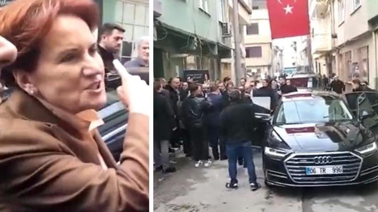 Meral Akşener'den Sinan Ateş'in ailesine ziyaret