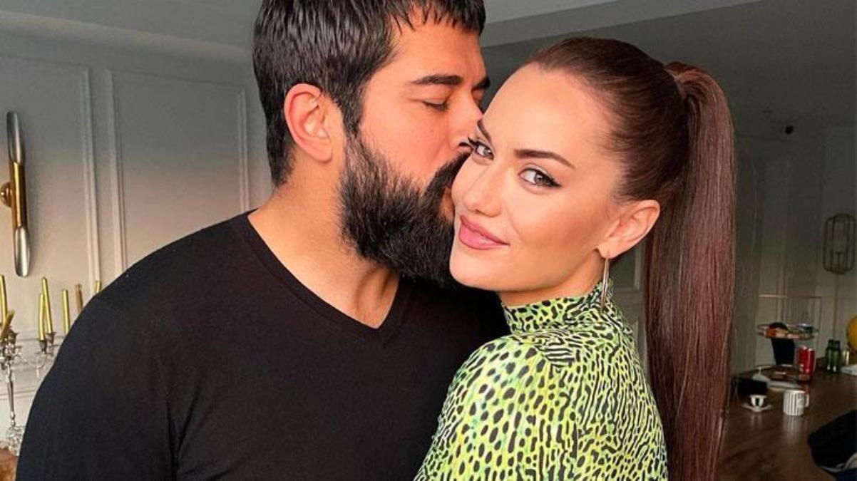 Burak Özçivit'ten Fahriye Evcen'e jest