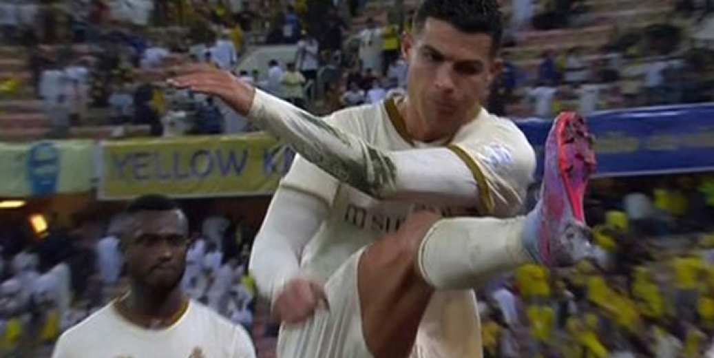 Cristiano Ronaldo'ya yakışmayan hareketler