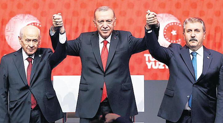 Cumhur İttifakı'nın seçim protokolü hazır