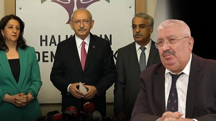 Kılıçdaroğlu'nun HDP görüşmesine MHP'den tepki