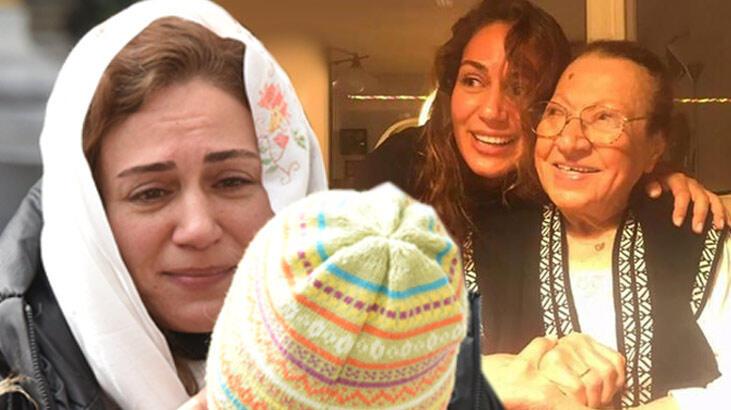 Özge Borak'tan babaanneye son görev!