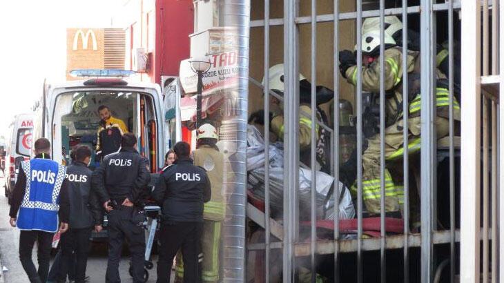 Pendik'te 7 katlı otelde yangın faciası; 2 ölü
