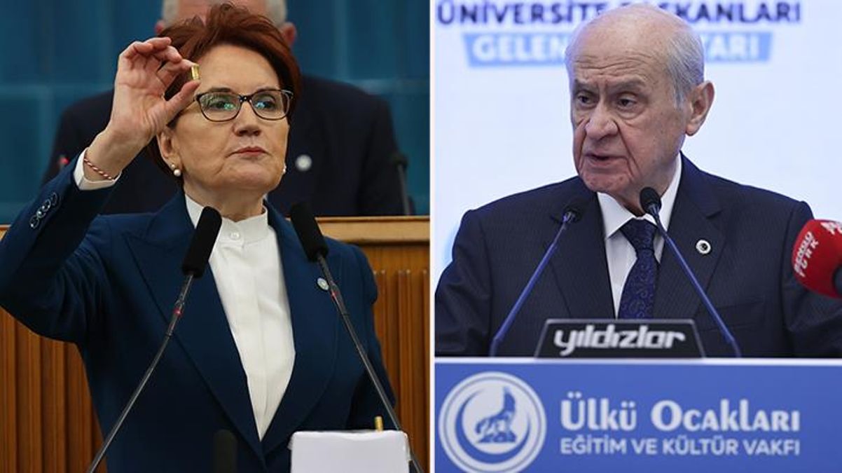 Bahçeli'den Akşener'e çok sert tepki