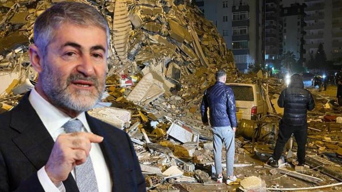 Bakan Nureddin Nebati depremin faturasını açıkladı