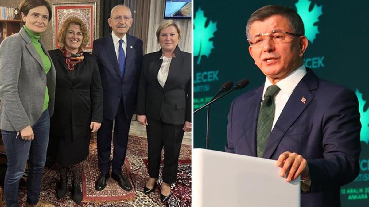 Davutoğlu ve Karamollaoğlu, Kılıçdaroğlu'na sahip çıktı
