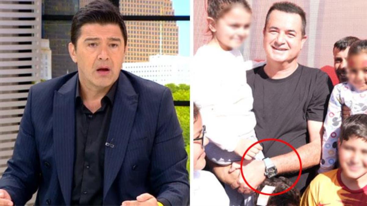 Hakan Ural Acun Ilıcalı'nın saatine taktı