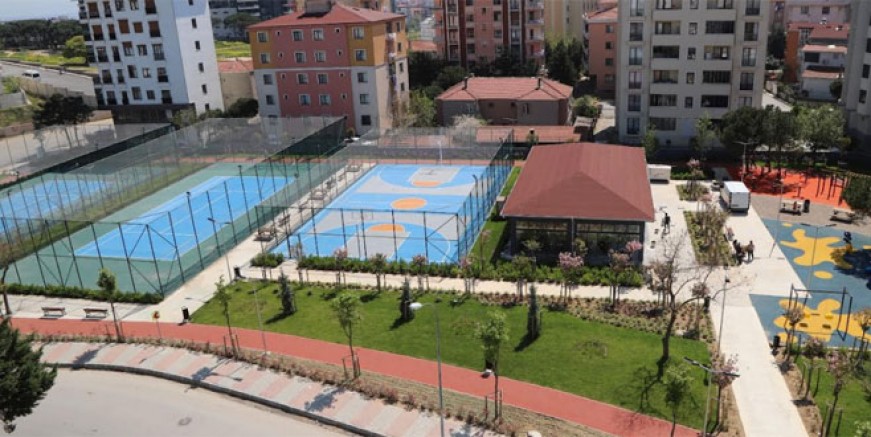 Kartal’da halka açık spor alanlarına bir yenisi daha eklendi