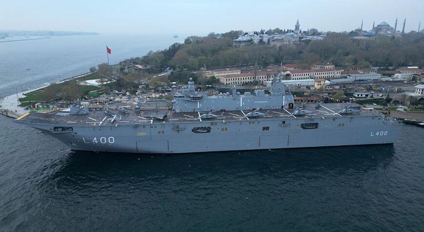 TCG Anadolu gemisini 79 bin 274 kişi ziyaret etti