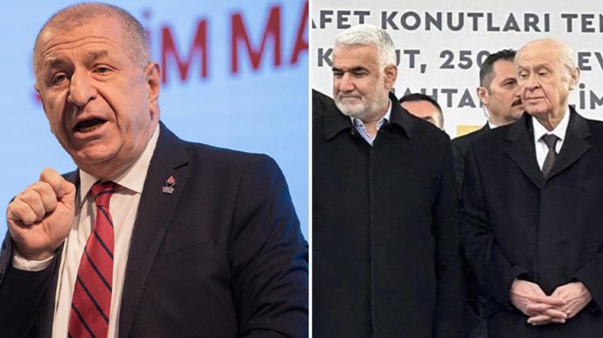 Ümit Özdağ'dan Bahçeli ve Yapıcıoğlu'na tepki