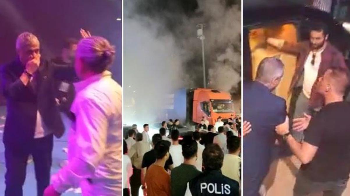 Cengiz Kurtoğlu konserinde yangın!