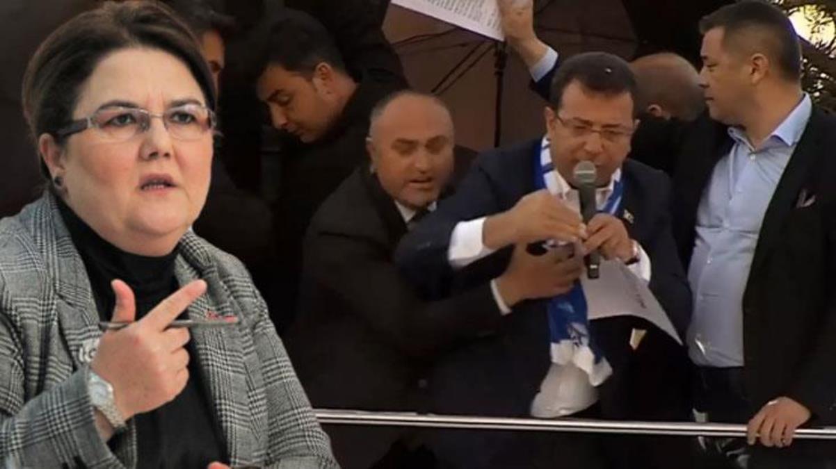 Bakan Yanık'tan İmamoğlu'na taşlı saldırı yorumu
