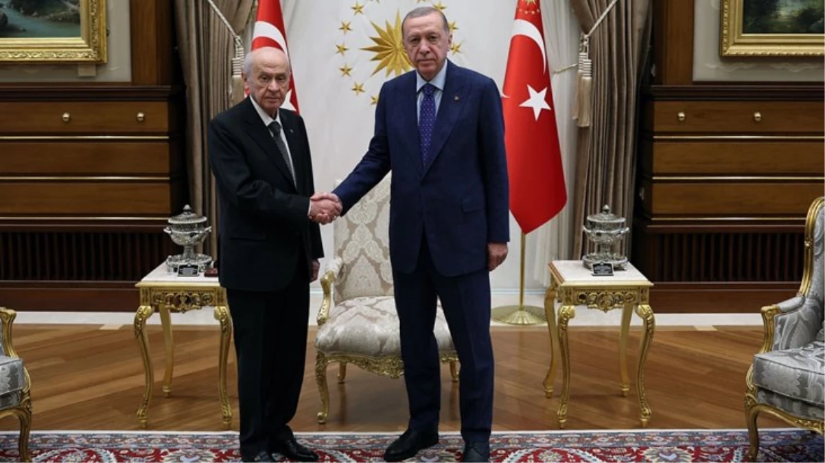 Beştepe'de Erdoğan-Bahçeli zirvesi!