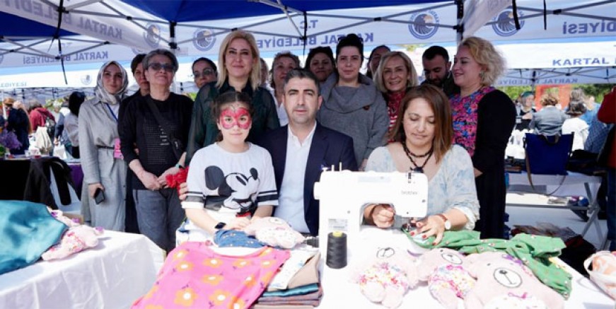 Gökhan Yüksel 'Kartal'da üreten kadınların sayısını artıracağız'