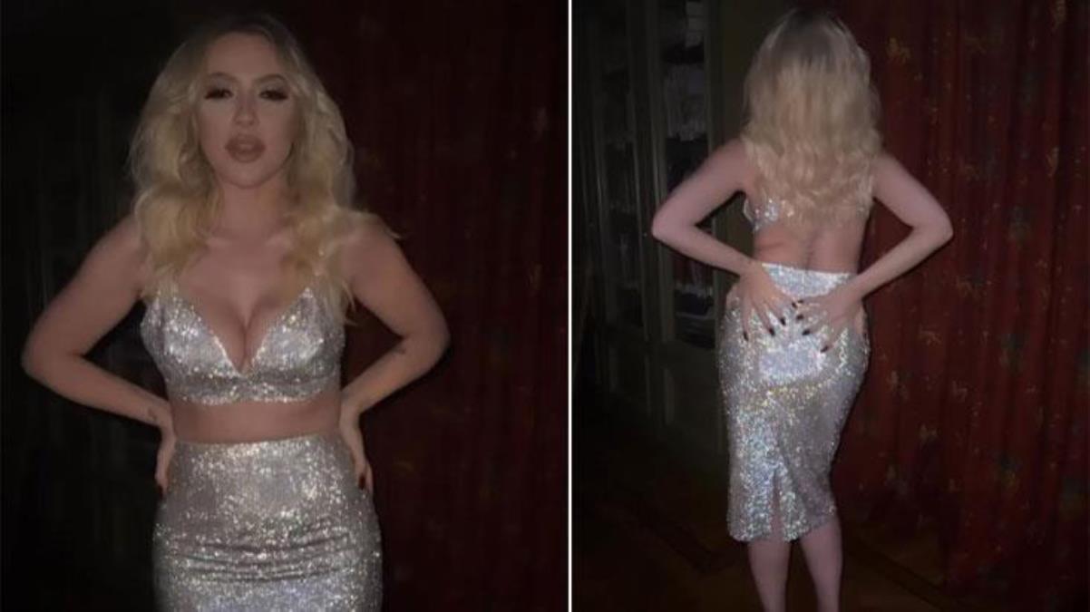 Hadise dans ederken kendinden geçti