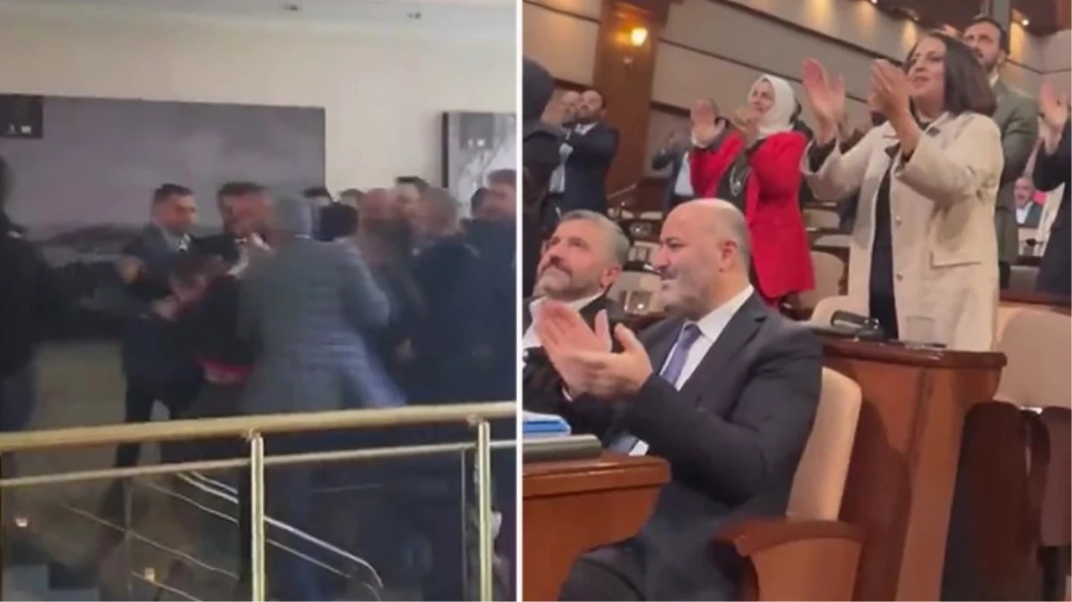 İBB Meclisi'nde "Erdoğan" tezahüratları sonrası kavga çıktı