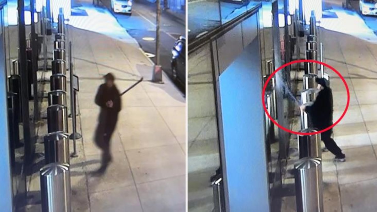 New York'ta Türkevi'ne saldırının görüntüleri ortaya çıktı