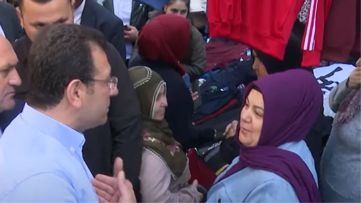 Ekrem İmamoğlu'nu şaşırtan diyalog