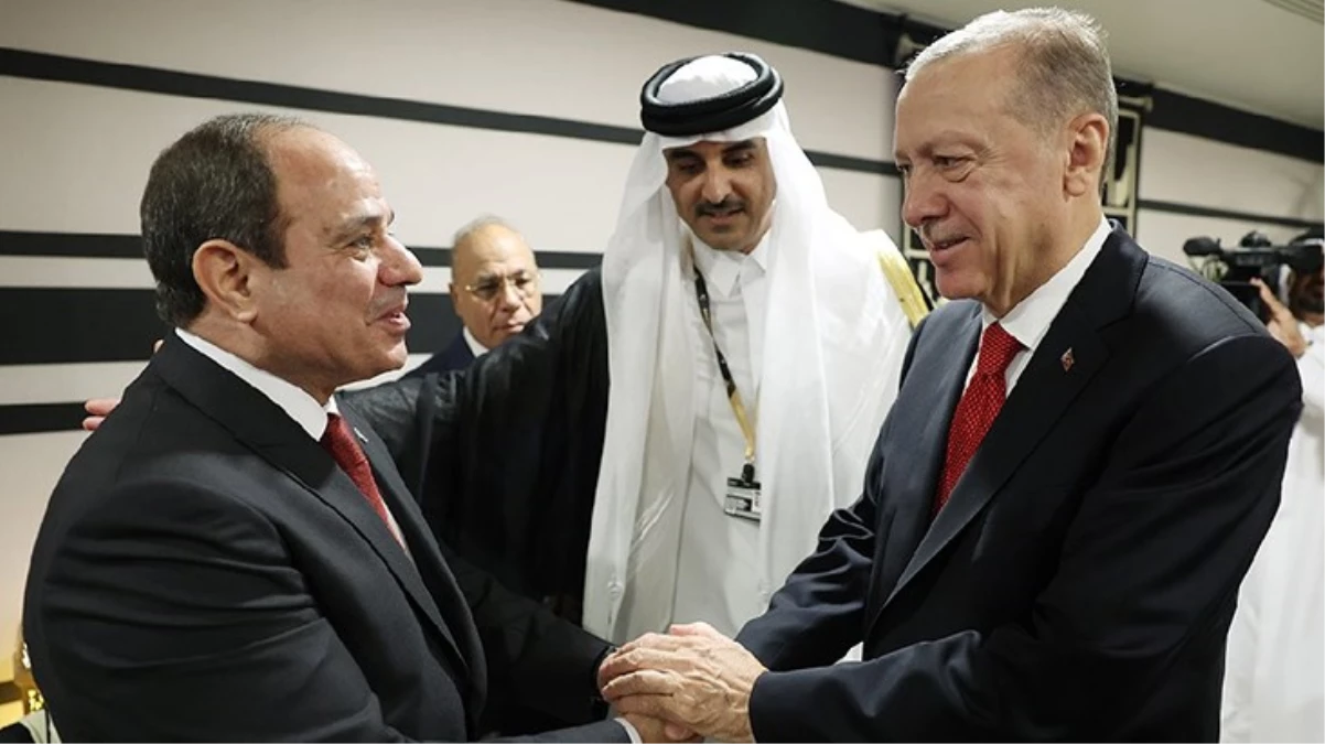 Sisi'den Cumhurbaşkanı Erdoğan'a tebrik telefonu