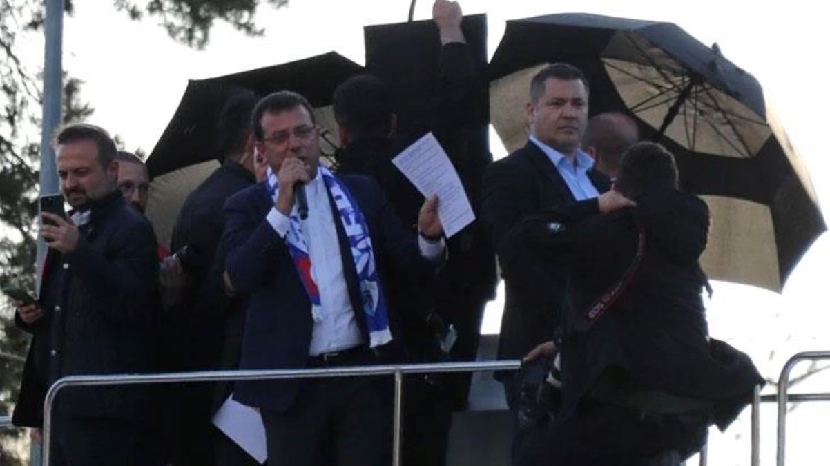 AK Parti'den İmamoğlu'na taşlı saldırıyla ilgili ilk açıklama