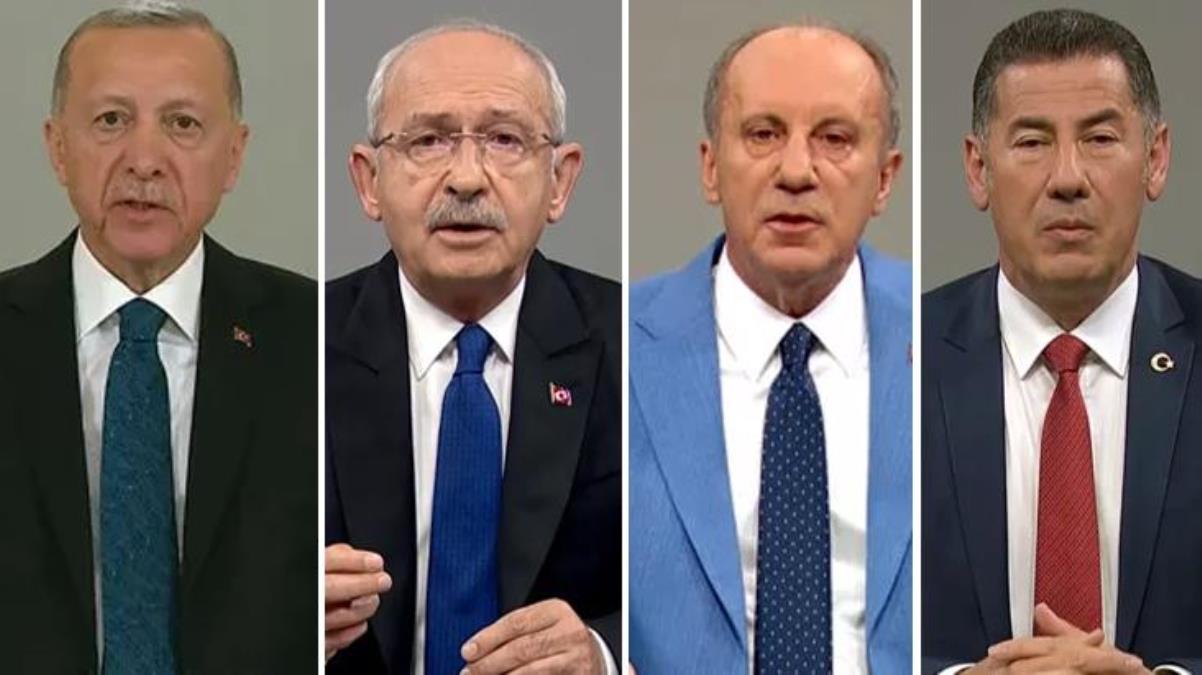 İşte cumhurbaşkanı adaylarının TRT'deki ilk mesajları