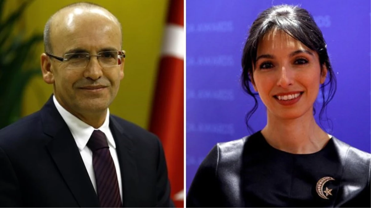 Bakan Şimşek Hafize Gaye Erkan'ı öve öve bitiremedi