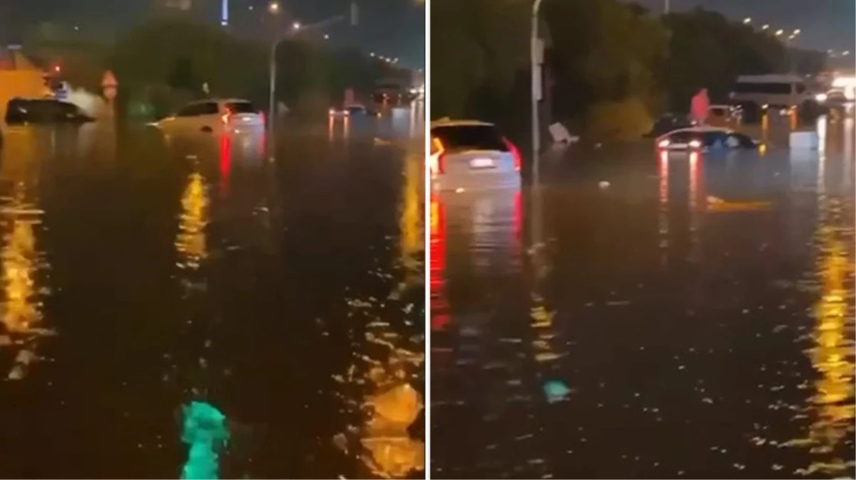 İzmir'de sağanak yağış hayatı felç etti!