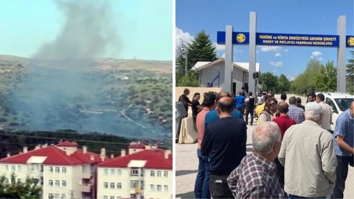 Ankara'da roket fabrikasında patlama: 5 işçi şehit!