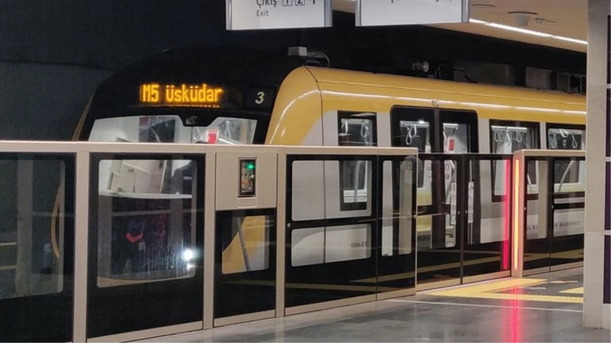 Üsküdar-Çekmeköy metrosunda arıza