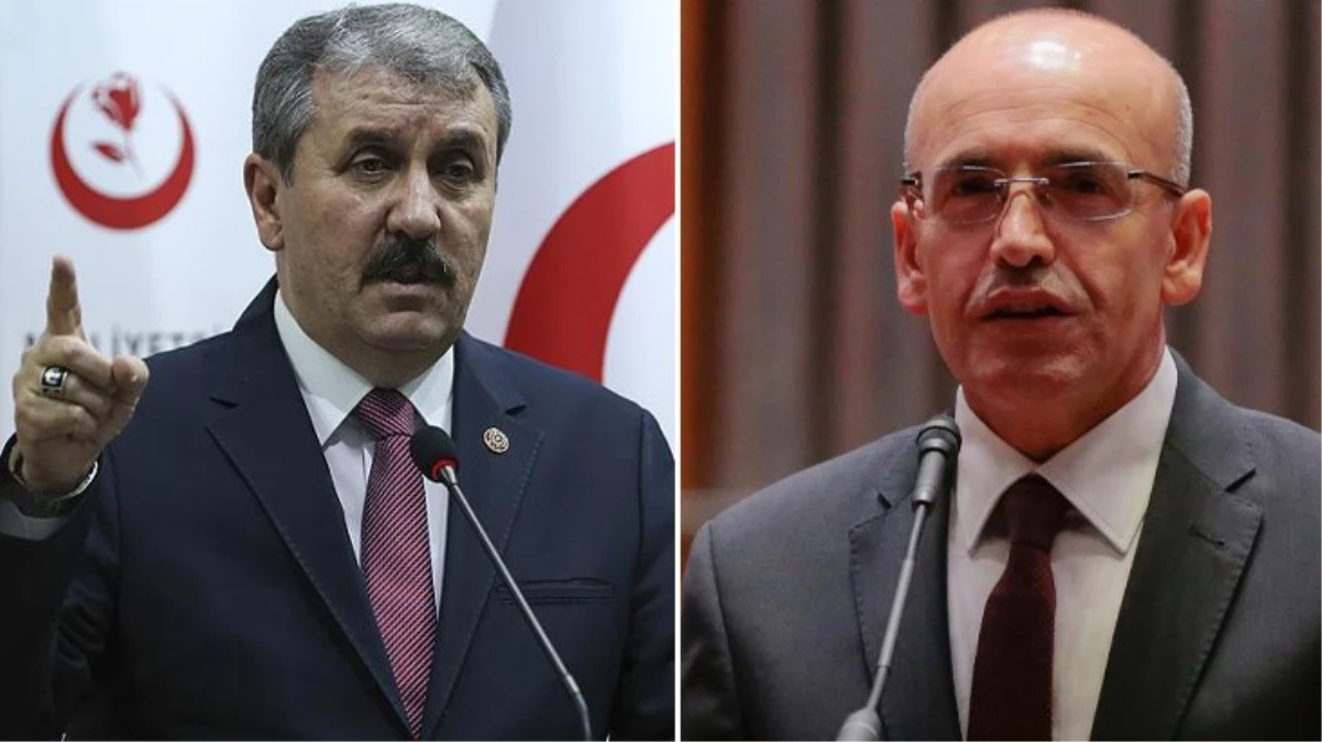 Destici, isim vermeden Mehmet Şimşek'e tepki gösterdi