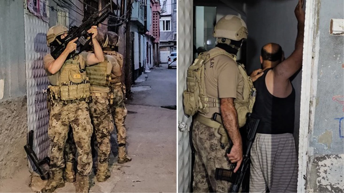 Adana'da şafak vakti DEAŞ operasyonu!