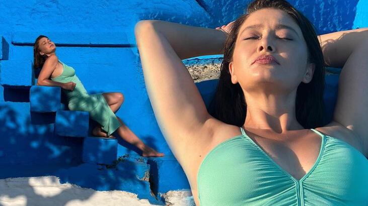 Nurgül Yeşilçay'dan dikkat çeken pozlar