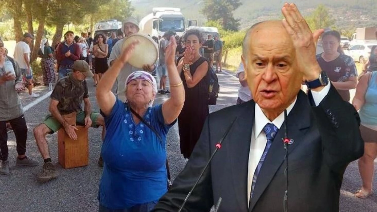 Bahçeli, Akbelen'deki eylemcilere verdi veriştirdi