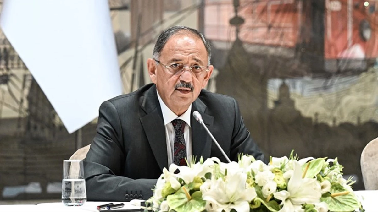 Bakan Mehmet Özhaseki'den deprem sitemi!