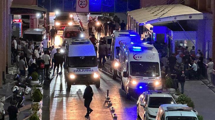 Batman'da gençlerin kavgasına aileler karıştı! 41 yaralı