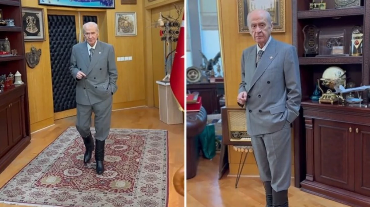 Devlet Bahçeli çizmelerini giydi! Kıbrıs Türk'tür...