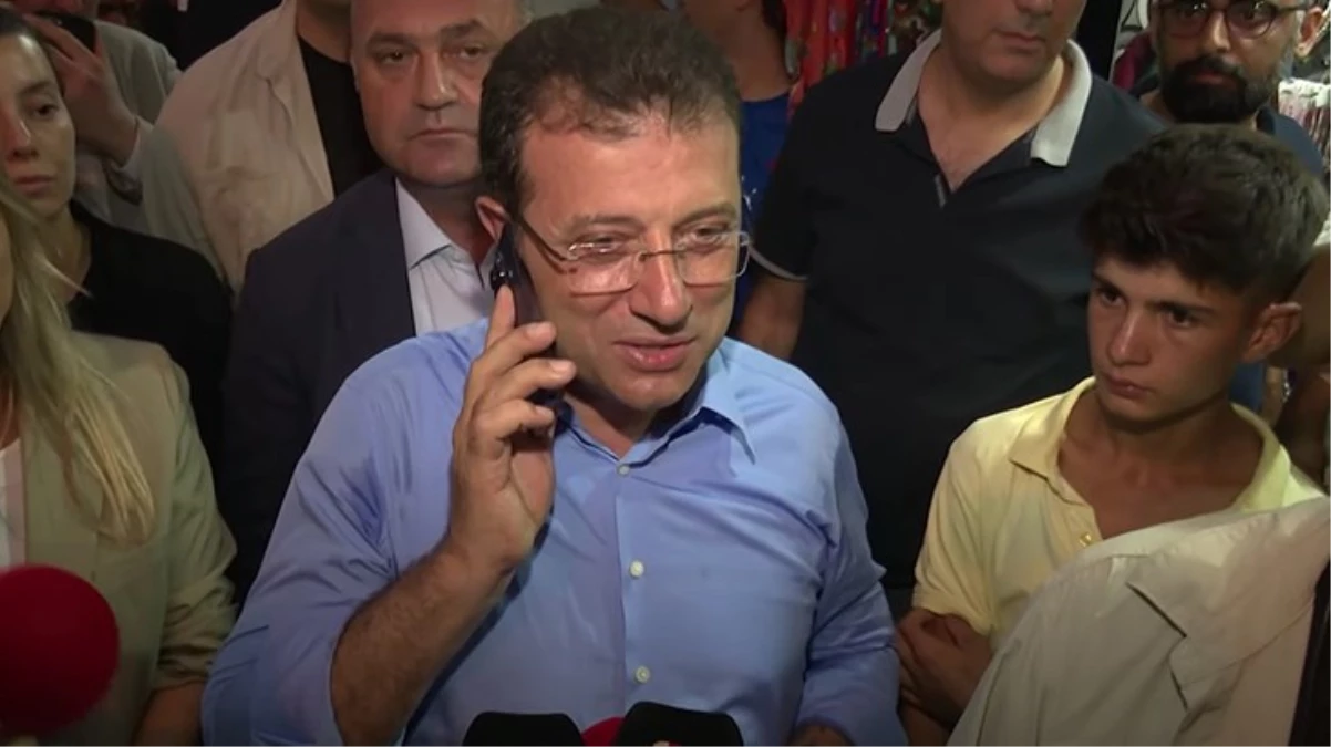 İmamoğlu, Tunceli'de telefona sarılıp Kılıçdaroğlu'nu aradı